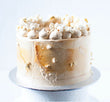 Banana and salted caramel cake